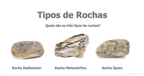 quais são os tipos de rochas